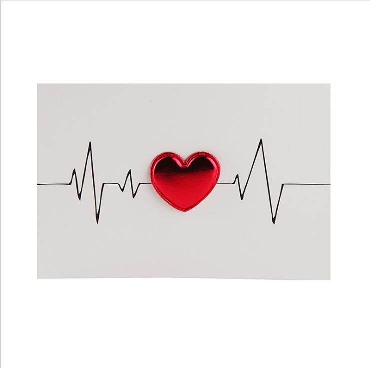 Love Postcard Valentines Day Gift Cards Wedding Invitation Greeting Cards Anniversary for Couples Handmade Valentines Day Gift